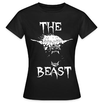 The Beast - Women's T-Shirt - black - Front - AI Model Female 172 dark (172cm)