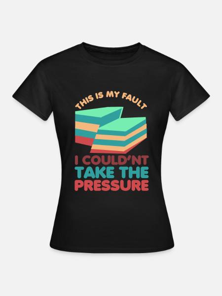 Geologie Jeu de mots C’est ma faute Géologue - T-shirt Femme - noir