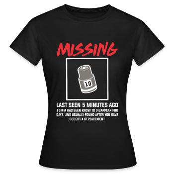 Funny mechanic 10mm socket mechanical engineering - Women's T-Shirt - black - Front - AI Model Female 172 dark (172cm)