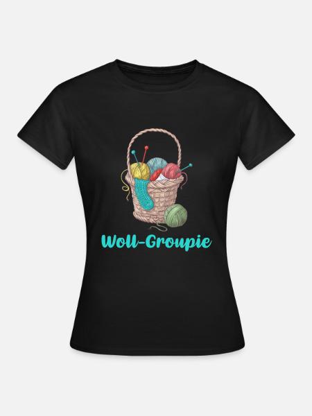 Stricken - Frauen T-Shirt - Schwarz