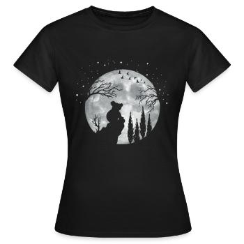 Koala Koala Bear - Women's T-Shirt - black - Front - AI Model Female 172 dark (172cm)