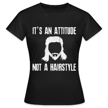 Mulet - T-shirt Femme - noir - Devant - AI Model Female 172 dark (172cm)