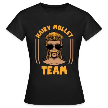 Mulet - T-shirt Femme - noir - Devant - AI Model Female 172 dark (172cm)