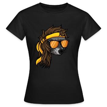 Mulet - T-shirt Femme - noir - Devant - AI Model Female 172 dark (172cm)