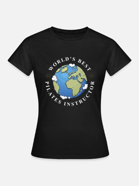 Pilates Trainer - Frauen T-Shirt - Schwarz