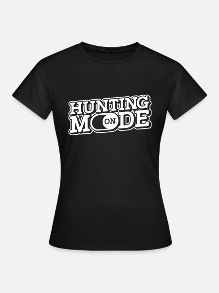 Jäger Jagd Jagen - Frauen T-Shirt - Schwarz