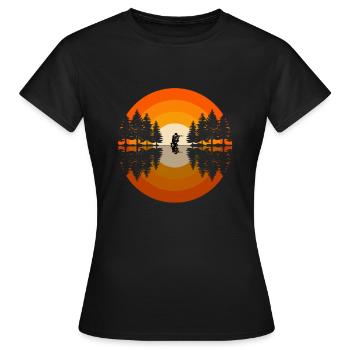 Airsoft - Frauen T-Shirt - Schwarz - Vorne - AI Model Female 172 dark (172cm)