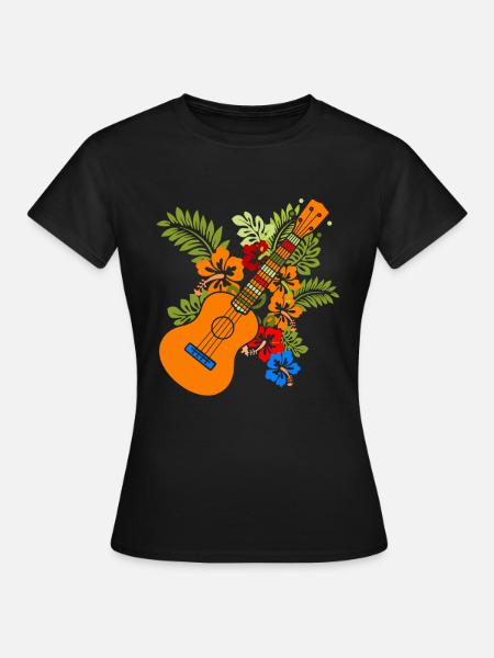 Ukulele - Women's T-Shirt - black