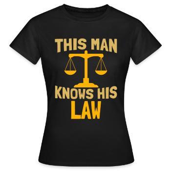 Avocat Avocat Avocat Avocat - T-shirt Femme - noir - Devant - AI Model Female 172 dark (172cm)