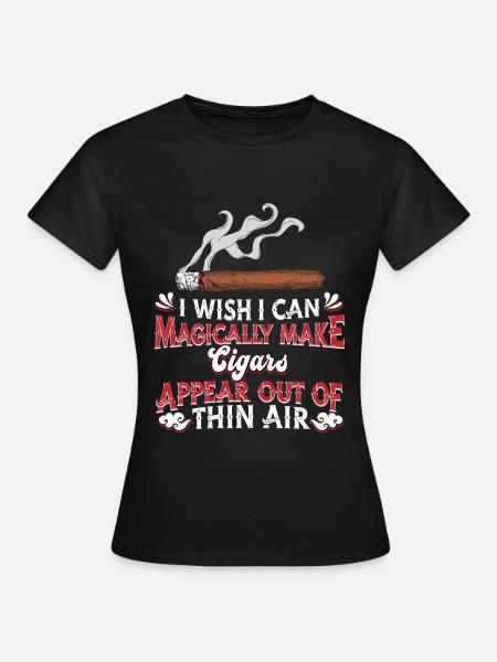 Zigarre - Frauen T-Shirt - Schwarz