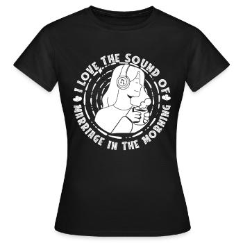 Tontechniker Sound Audio Engineer - Frauen T-Shirt - Schwarz - Vorne - AI Model Female 172 dark (172cm)