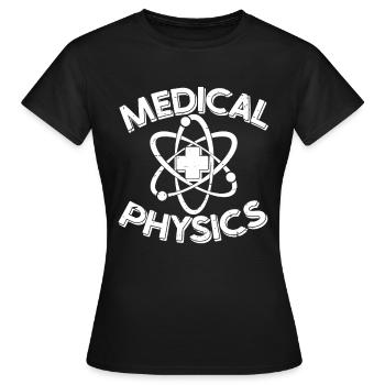 Physicien physicien - T-shirt Femme - noir - Devant - AI Model Female 172 dark (172cm)