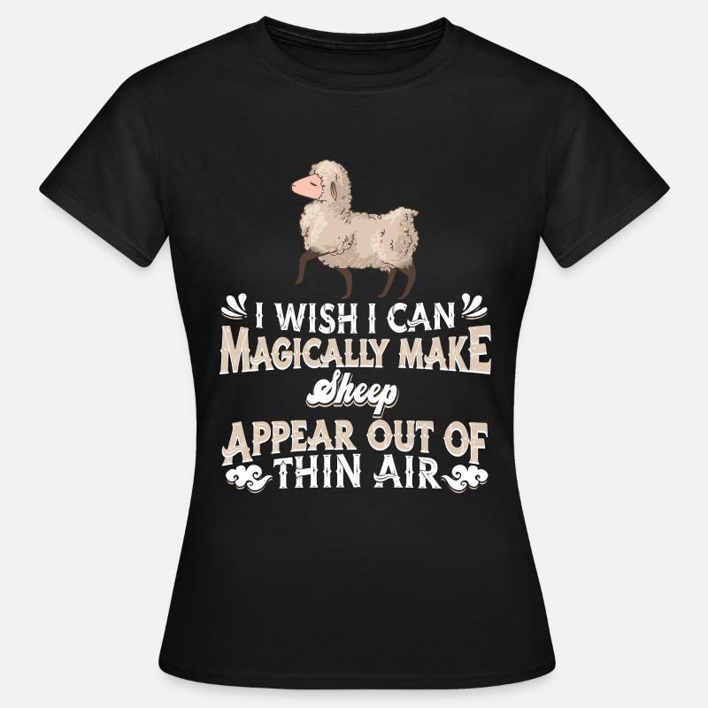Sheep Shepherd - Women's T-Shirt - black