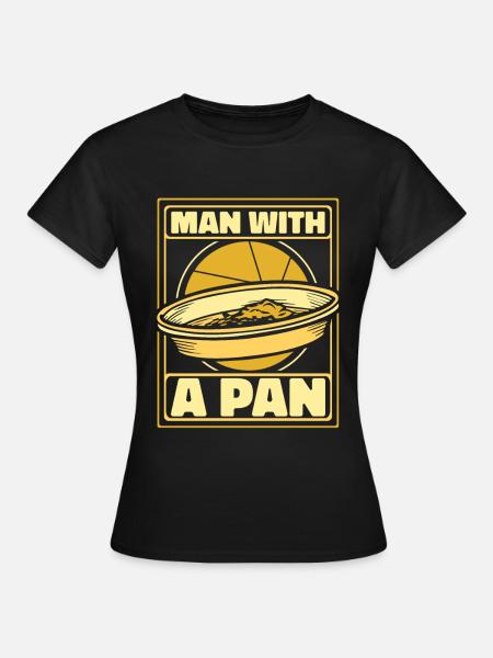 Schürfer - Frauen T-Shirt - Schwarz