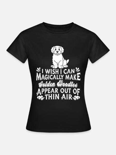 Golden Doodle Hund - Frauen T-Shirt - Schwarz