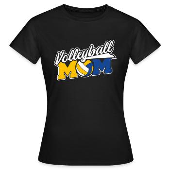 Volleyball Beach Volleyball - Women's T-Shirt - black - Front - AI Model Female 172 dark (172cm)