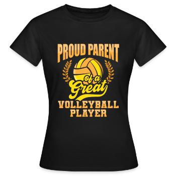 Pallavolo Beach Volley - Maglietta da donna - nero - Fronte - AI Model Female 172 dark (172cm)