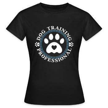 Dresseur de chiens Dresseur de chiens - T-shirt Femme - noir - Devant - AI Model Female 172 dark (172cm)