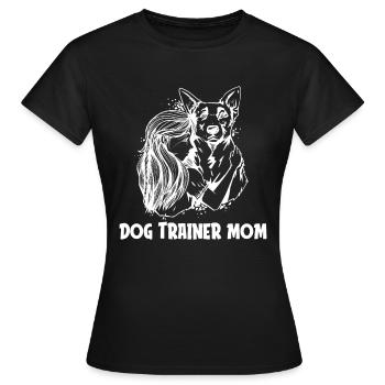 Dog trainer Dog trainer - Women's T-Shirt - black - Front - AI Model Female 172 dark (172cm)