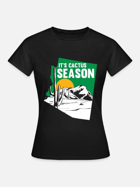 Kaktus Garten Kaktus - Frauen T-Shirt - Schwarz