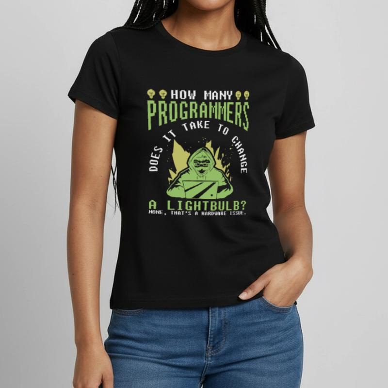 Developer Coder Programmer Funny Women's T-Shirt
