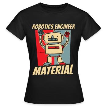 Robotique Ai Robot - T-shirt Femme - noir - Devant - AI Model Female 172 dark (172cm)