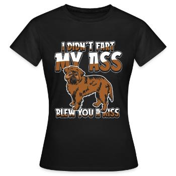 Brussels Griffon - Frauen T-Shirt - Schwarz - Vorne - AI Model Female 172 dark (172cm)