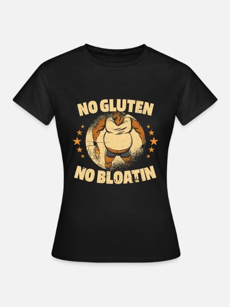 Glutenfrei Witzig - Frauen T-Shirt - Schwarz