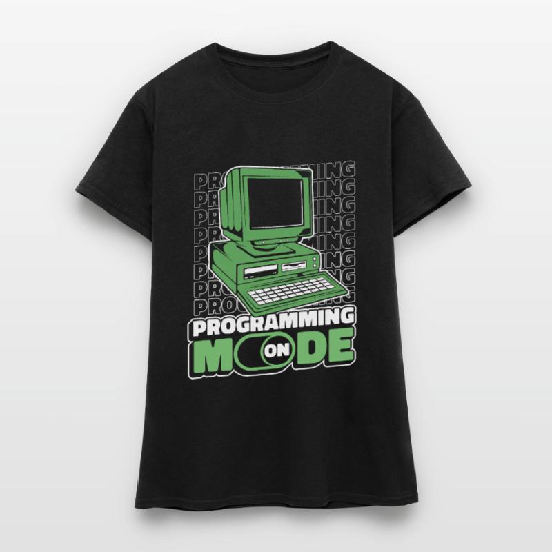 Developer Coder Programmer Computer T-shirt Femme
