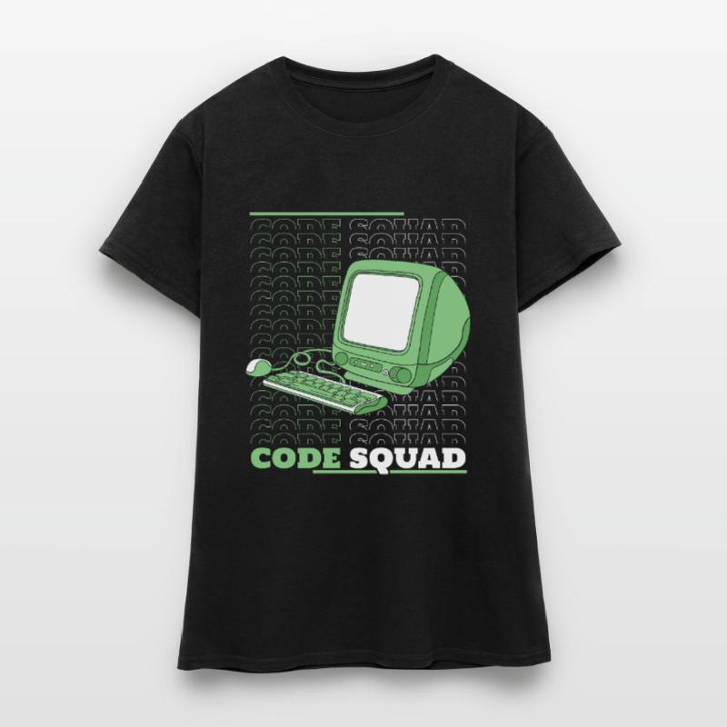 Entwickler Coder Programmierer Rechner Frauen T-Shirt