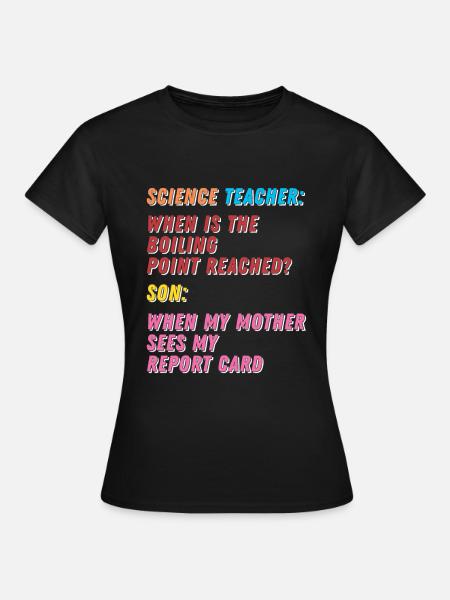 Mom Mutter Humor - Frauen T-Shirt - Schwarz