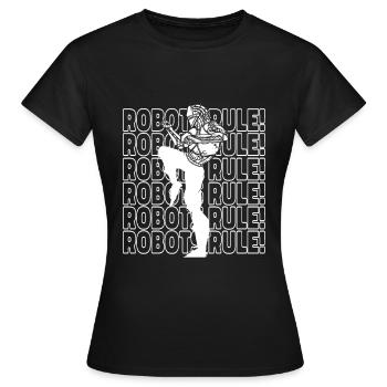 Robotique Ai Robot - T-shirt Femme - noir - Devant - AI Model Female 172 dark (172cm)