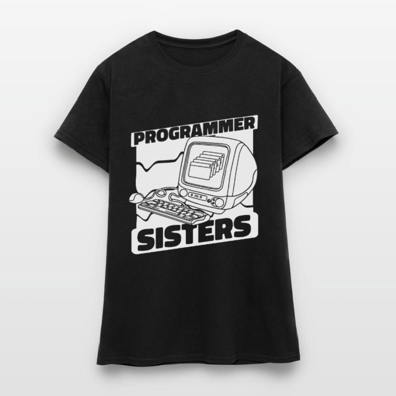 Developer Coder Programmer Computer T-shirt Femme