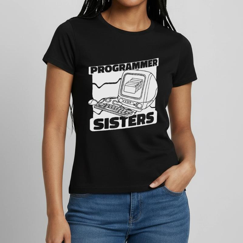Developer Coder Programmer Computer T-shirt Femme
