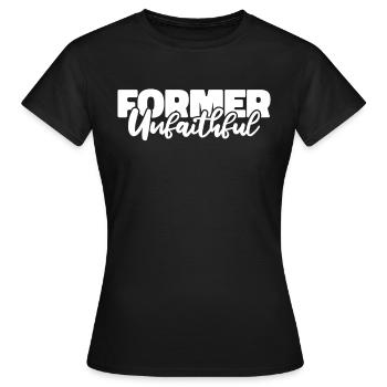 Christ Christianisme - T-shirt Femme - noir - Devant - AI Model Female 172 dark (172cm)
