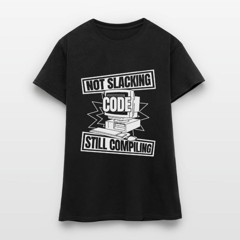 Developer Coder Programmer Computer T-shirt Femme
