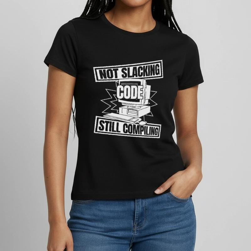 Developer Coder Programmer Computer T-shirt Femme