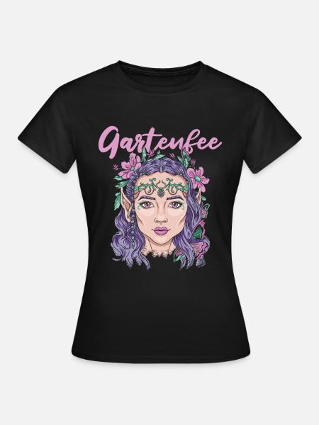 Hobbygärtner Garten - Frauen T-Shirt - Schwarz