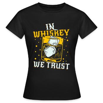 Whisky Whisky Humour - T-shirt Femme - noir - Devant - AI Model Female 172 dark (172cm)