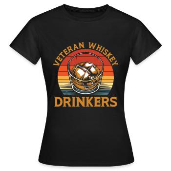 Whisky Whiskey - T-shirt Femme - noir - Devant - AI Model Female 172 dark (172cm)