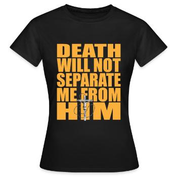 Christ Christentum - Frauen T-Shirt - Schwarz - Vorne - AI Model Female 172 dark (172cm)