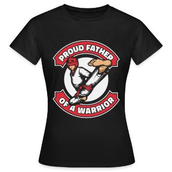 Taekwondo Père Taekwondo - T-shirt Femme - noir - Devant - AI Model Female 172 dark (172cm)