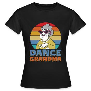 Maman Maman Maman Maman Danse Maman Maman - T-shirt Femme - noir - Devant - AI Model Female 172 dark (172cm)