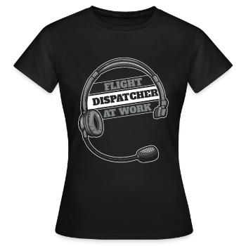 Vol du centre de contrôle des appels d’urgence - T-shirt Femme - noir - Devant - AI Model Female 172 dark (172cm)