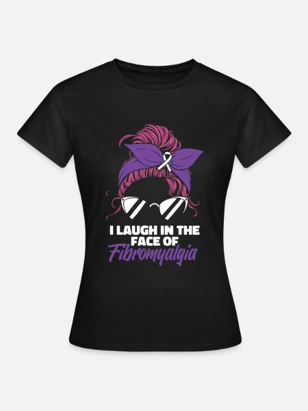 Fibromyalgie Rhumatisme Cool - T-shirt Femme - noir
