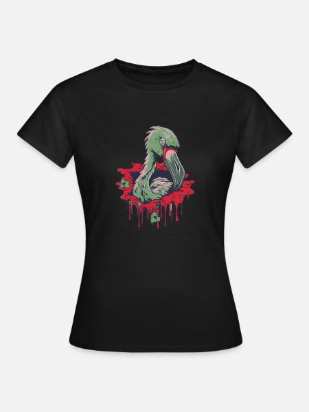 Zombie Halloween Cool - Frauen T-Shirt - Schwarz