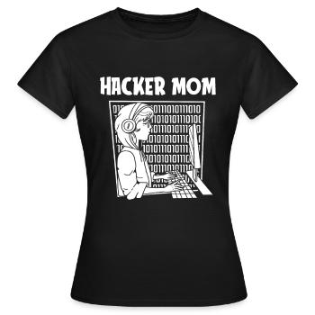 Programmeur Codeur développeur - T-shirt Femme - noir - Devant - AI Model Female 172 dark (172cm)