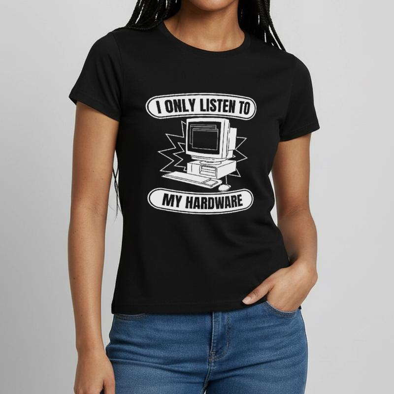 Entwickler Coder Programmierer Hardware Frauen T-Shirt