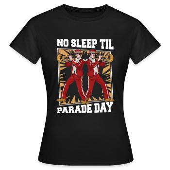 Spielmannszug Posaune Parade - Frauen T-Shirt - Schwarz - Vorne - AI Model Female 172 dark (172cm)