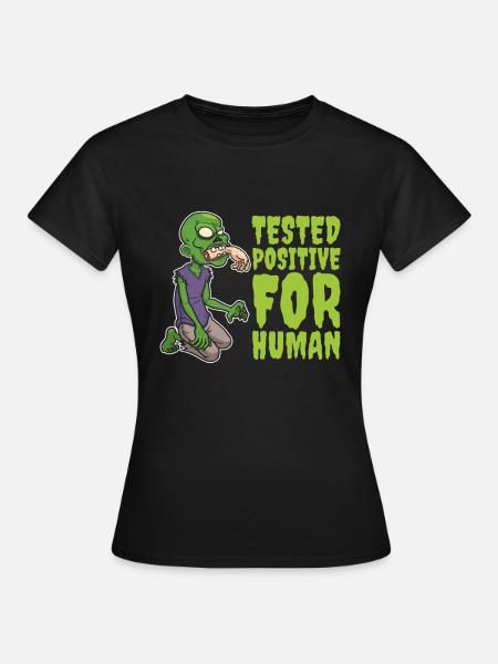 Zombie Halloween Cool - Frauen T-Shirt - Schwarz
